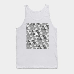 Abstract black triangles Tank Top